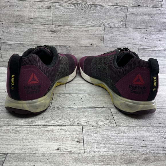 Reebok CrossFit‎ Nano 6 Purple Athletic Shoes Sneakers Women Size 8.5 - Picture 6 of 10